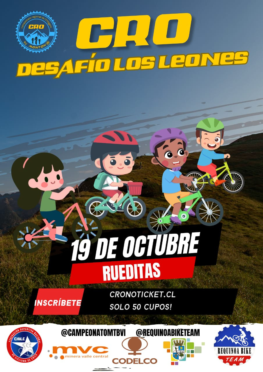 "RUEDITAS" Desafío Los Leones CRO 2025