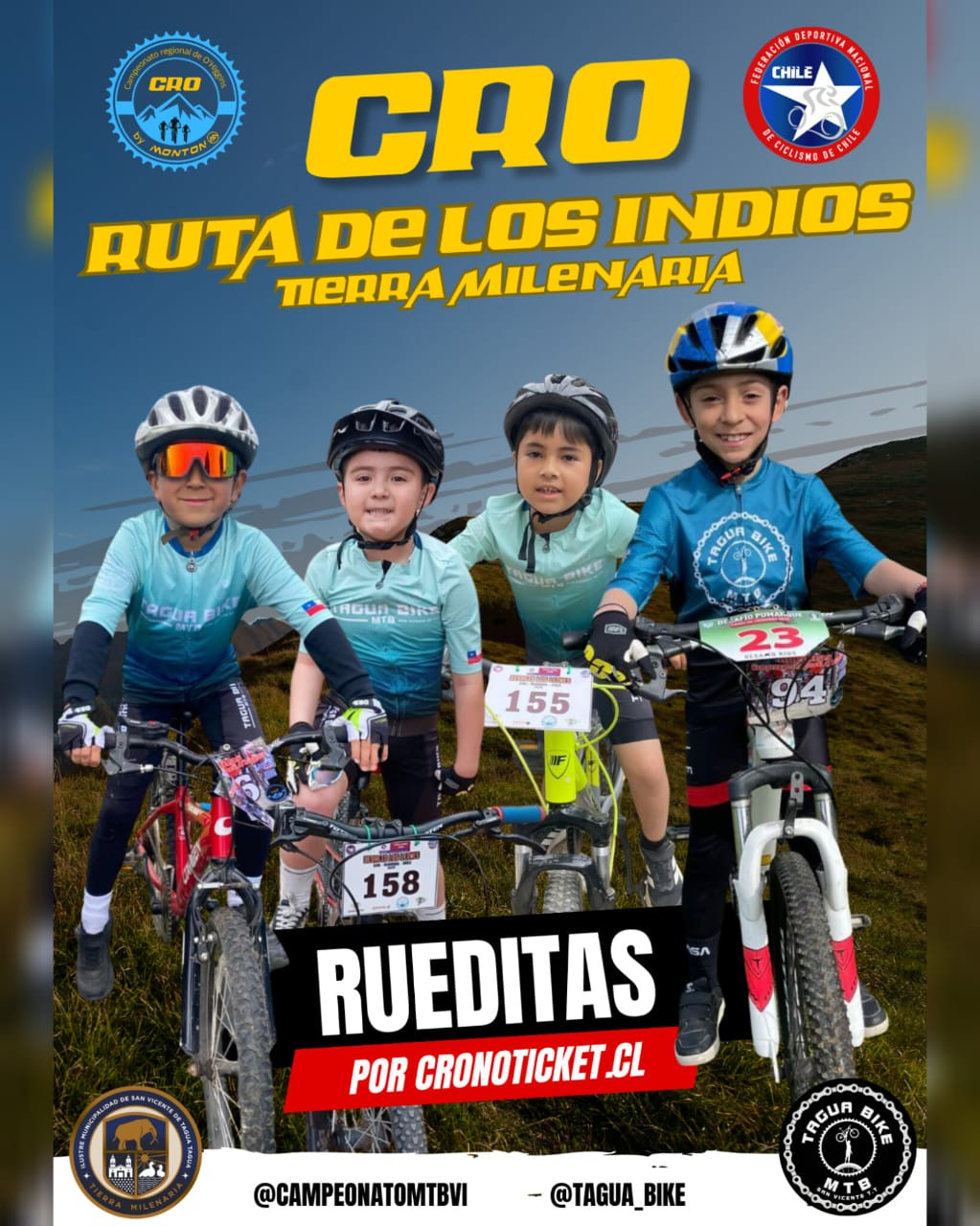 "RUEDITAS" Ruta de los Indios CRO 2025