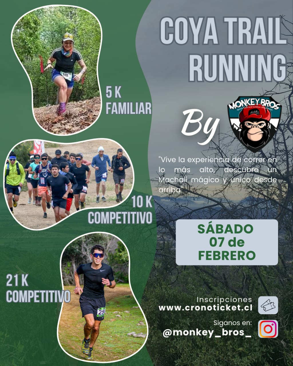 Coya Trail Running 2026 By Monkey Bros.